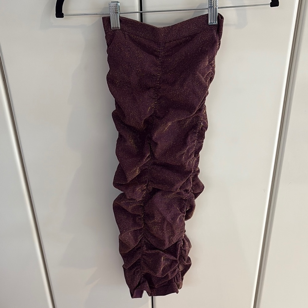 Sparkly Purple Free People Tube Dress